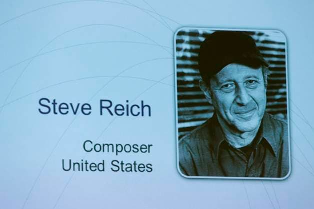 40211011. Madrid.- El musico estadounidense Steve Reich resulto ganador del Premio Fundacion BBVA Fronteras del Conocimiento en la categoria de Musica Contemporanea, por generar una nueva concepcion de la musica, apoyada en la utilizacion de elementos realistas, vinculados a la vida cotidiana, y elementos provenientes de las musicas tradicionales de Ã?frica y Asia?. NOTIMEX FOTO JUAN CARLOS ROJAS FRE ACE MADRID MADRID ESPANA EDITORIAL USE ONLY Copyright: xx NTX01011000 JUANxCARLOSxROJASx notimexpix458295