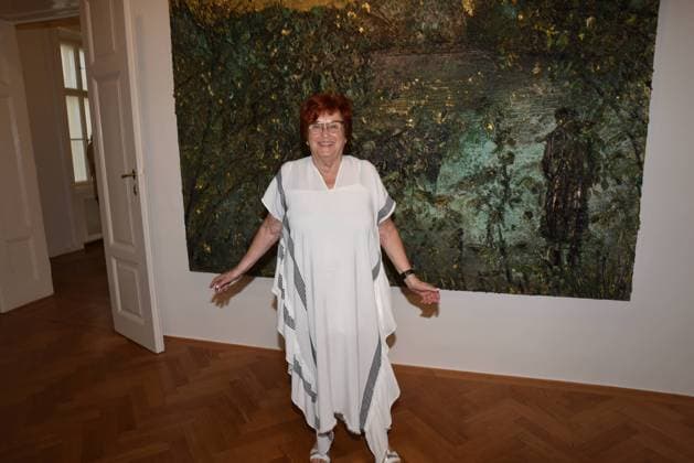 Valie Export, Anselm Kiefer, My Rhine, Vernissage, 2024, Galerie Ropac, Salzburg, Manfred Siebinger