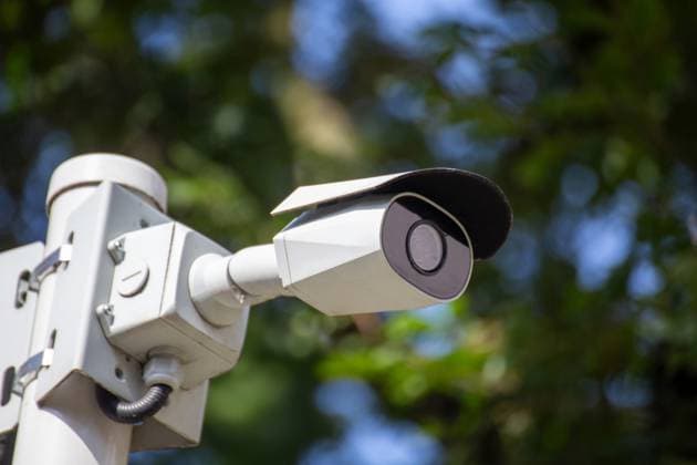 Close-up of a surveillance camera Copyright: xUdoxHerrmannx