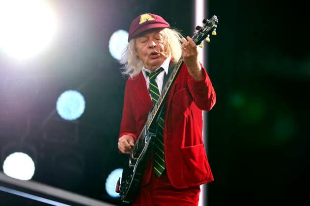 Angus Young from AC DC live at a concert of the Power Up Tour at the Hanover Exhibition Center, 31 07 2024 Foto:xU.xStammx xFuturexImagex acdc_4756