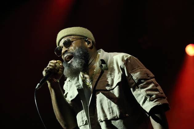 Tariq Luqmaan Trotter aka Black Thought from the band The Roots at a concert at the Uber Eats Music Hall in Berlin, August 5, 2024 The Roots concert Berlin