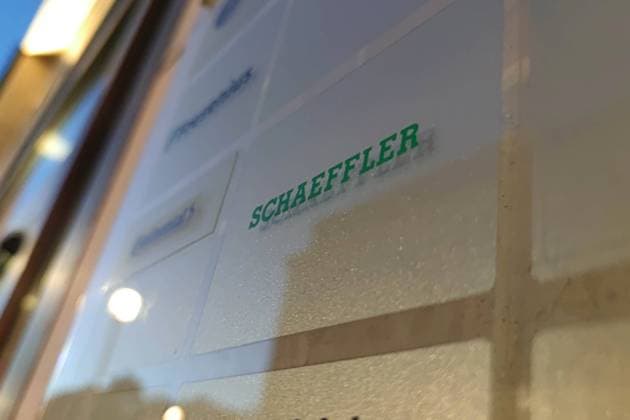 Berlin, Germany, 05 08 2024 Logo on the representative office of automotive supplier Schaeffler Copyright: xdtsxNachrichtenagenturx dts_44345