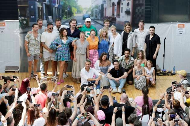 The cast at the fan meeting on the occasion of the 30th anniversary of the RTL TV series Unter uns at the Coloneum Cologne, 12 08 2024 Foto:xK.xSchulzx xFuturexImagex unter_uns_4801