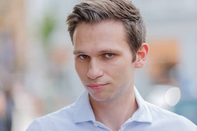 Fabian Köster, comedy author and comedian portrait, single picture, 19 08 2024, Eisenach Germany , Event, Thuringian election campaign tour start of the alliance Sahra Wagenknecht - Party for Reason and Justice BSW in Eisenach xprx