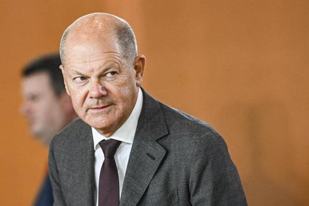 Federal Cabinet meeting FOR EDITORIAL PURPOSES ONLY EDITORIAL USE ONLY p Federal Chancellor Olaf Scholz SPD attends the first meeting of the Federal Cabinet in the Federal Chancellery after the summer break, photographed on 21 08 2024 in Berlin Germany Berlin Berlin Copyright MaurizioxGambarini Copyright: MaurizioxGambarini doc7wu3g9cavc6elgtjfw4 ,EDITORIAL USE ONLY Copyright: MaurizioxGambarini
