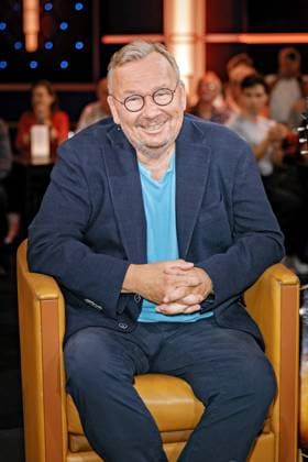 MDR Riverboat entertainer Bernd Stelter on the occasion of the recording of the MDR talk show Riverboat on 23 08 2024 at Mediacity Leipzig 20240823SFL0020