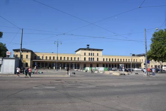 Augsburg train station 24 08 2024 Augsburg