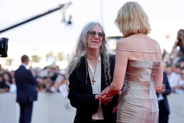 Patti Smith and Cate Blanchett at the Opening Ceremony with the premiere of the feature film Beetlejuice Beetlejuice at the Biennale di Venezia 2024 81 Venice International Film Festival at the Palazzo del Cinema Venice, 28 08 2024 Foto:xD.xBedrosianx xFuturexImagex beetlejuice_4242