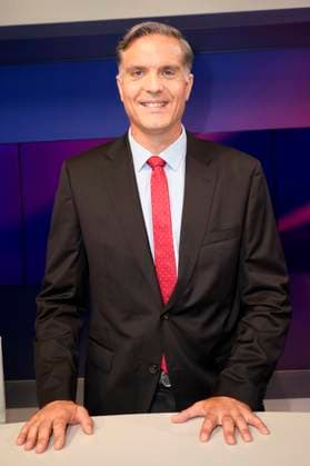 Frederik Pleitgen on the ARD talk show maischberger in Studio Berlin Adlershof Berlin, 28 08 2024 Foto:xT.xBartillax xFuturexImagex maischberger2808_4810