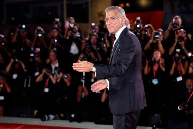 George Clooney at the premiere of the feature film Wolfs at the Biennale di Venezia 2024 81 Venice International Film Festival at the Palazzo del Cinema Venice, 01 09 2024 Foto:xD.xBedrosianx xFuturexImagex wolfs_4957