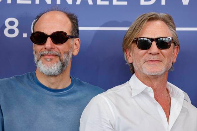 September 3, 2024, Venice, ITALY: Italian director Luca Guadagnino (L) and US actor Daniel Craig pose at a photocall of ˜Queer™ at the 81st annual Venice International Film Festival, in Venice, Italy, 03 September 2024. The movie is presented in the official competition Venezia 81 at the festival running from 28 August to 07 September 2024. ANSA FABIO FRUSTACI Venice ITALY  - ZUMAa110 20240903_zaf_a110_034 Copyright: xFabioxFrustacix