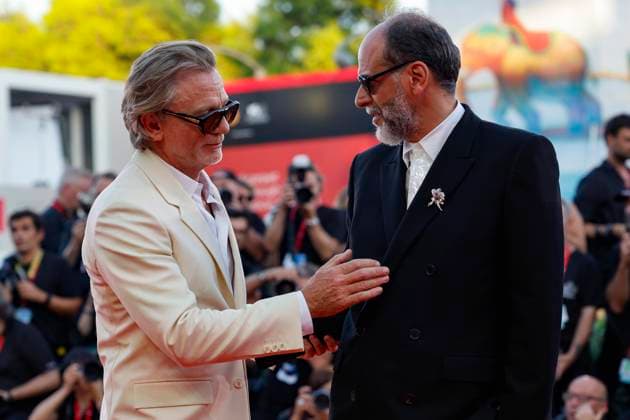 September 3, 2024, Venice, ITALY: Italian director Luca Guadagnino (R) and US actor Daniel Craig arrive for the premiere of ˜Queer™ at the 81st annual Venice International Film Festival, in Venice, Italy, 03 September 2024. The movie is presented in the official competition Venezia 81 at the festival running from 28 August to 07 September 2024. ANSA FABIO FRUSTACI Venice ITALY  - ZUMAa110 20240903_zaf_a110_097 Copyright: xFabioxFrustacix