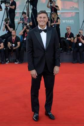 September 6, 2024, Venice Lido, Italy: Javier Zanetti attends the red carpet of movie Kjaerlighet (Love) at 81st Venice Film Festival in Venice Lido. Venice Lido Italy - ZUMAs197 20240906_aaa_s197_180 Copyright: xMarioxCartellix