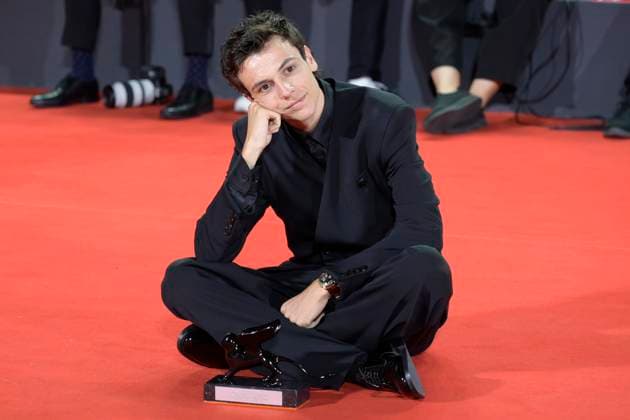 September 7, 2024, Venice Lido, Italy: Francesco Gheghi attends the red carpet of Closing ceremony of 81st Venice Film Festival in Venice Lido. Venice Lido Italy - ZUMAs197 20240907_aaa_s197_480 Copyright: xMarioxCartellix