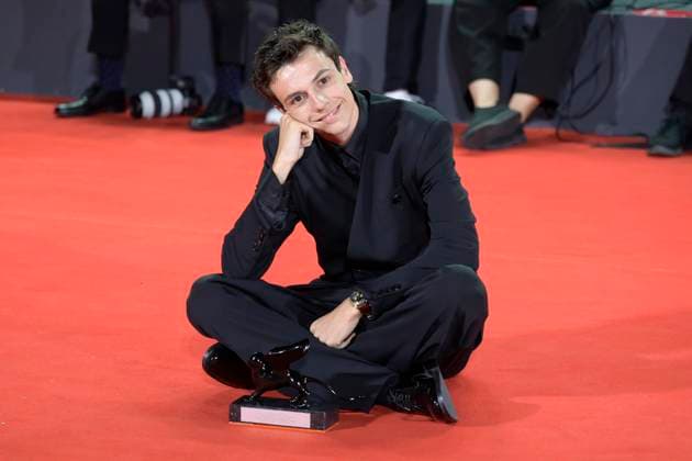 September 7, 2024, Venice Lido, Italy: Francesco Gheghi attends the red carpet of Closing ceremony of 81st Venice Film Festival in Venice Lido. Venice Lido Italy - ZUMAs197 20240907_aaa_s197_485 Copyright: xMarioxCartellix