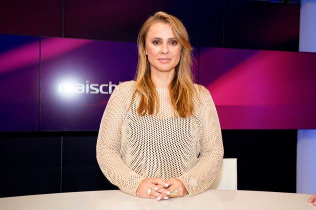 Jagoda Marinic on the ARD talk show maischberger in Studio Berlin Adlershof Berlin, 10 09 2024 Foto:xT.xBartillax xFuturexImagex maischberger1009_4911