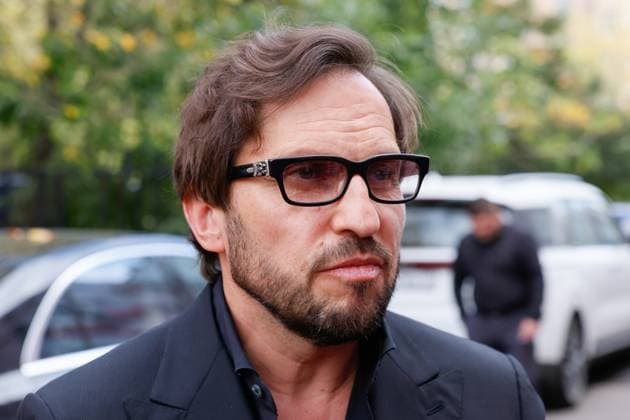 RUSSIA, MOSCOW - SEPTEMBER 11, 2024: Actor and singer Alexander Revva arrives for a farewell ceremony for TV host Alexander Maslyakov at KVN Planet youth centre. Maslyakov died aged 82 on 8 September 2024. Yulia Morozova TASS 73904355
