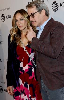 Sarah Jessica Parker and Matthew Broderick arriving at a screening of To Dust during the 2018 Tribeca Film Festival at the SVA Theatre on April 22, 2018 in New York City. Copyright: x2018xNancyxRivera ACExPicturesx ac9tw000