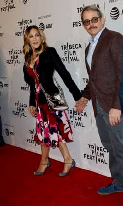 Sarah Jessica Parker and Matthew Broderick arriving at a screening of To Dust during the 2018 Tribeca Film Festival at the SVA Theatre on April 22, 2018 in New York City. Copyright: x2018xNancyxRivera ACExPicturesx ac9tw001