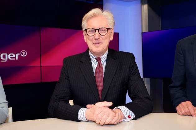 Theo Koll on the ARD talk show maischberger in Studio Berlin Adlershof Berlin, 11 09 2024 Foto:xT.xBartillax xFuturexImagex maischberger1109_4931