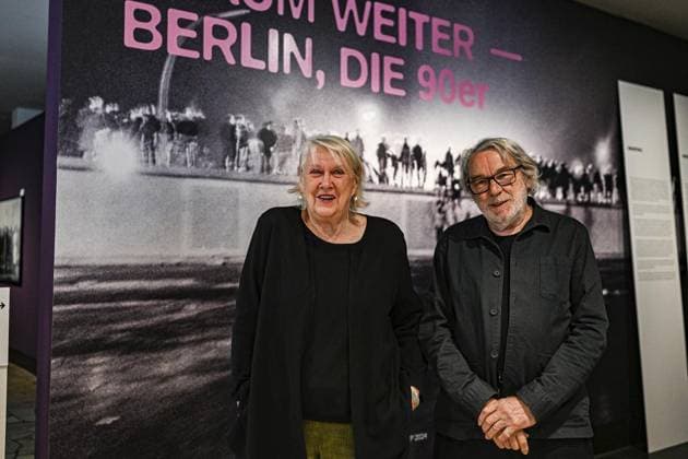 Exhibition Berlin The 90s at C O Berlin im Amerika Haus FOR EDITORIAL PURPOSES ONLY EDITORIAL USE ONLY p Exhibition Berlin The 90s at C O Berlin im Amerika Haus Around 200 photographic works by photographers from the Ostkreuz agency, founded in 1990, document the years between 19 Copyright: MaurizioxGambarini doc7x61gacnal31kh6cnc9w ,EDITORIAL USE ONLY Copyright: MaurizioxGambarini