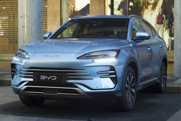 Turin Motor Show 2024 Turin, Italy. 14th September 2024. BYD Seal U DM-i at Turin Car Show 2024 -  Copyright: xIPA ABACAx