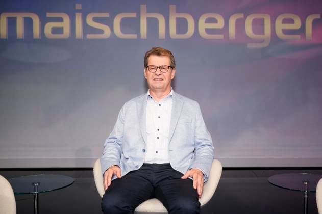 Ralf Stegner on the ARD talk show maischberger in Studio Berlin Adlershof Berlin, 18 09 2024 Foto:xT.xBartillax xFuturexImagex maischberger1809_4918