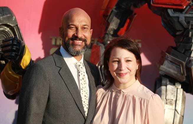 September 19, 2024, London, United Kingdom: Keegan-Michael Key and Elle Key attend the European Premiere of Transformers One at Cineworld Leicester Square in London. London United Kingdom - ZUMAs197 20240919_aaa_s197_252 Copyright: xFredxDuvalx