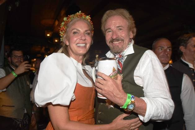 Karina Thomas Gottschalk TV presenter Munich 21 09 24 Oktoberfest Marstall Festzelt Munich