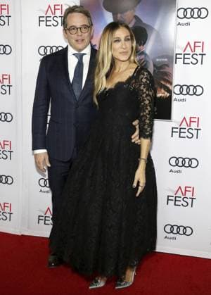 Sarah Jessica Parker und Matthew Broderick bei der AFI FEST 2016 Eröffnungsabend Premiere von Rules Don t Apply im TCL Chinese Theatre in Hollywood, USA am 10. November 2016, Hollywood, Kalifornien, USA, Nordamerika Sarah Jessica Parker and Matthew Broderick at the AFI FEST 2016 Opening Night Premiere of Rules Don t Apply held at the TCL Chinese Theatre in Hollywood, USA on November 10, 2016., Hollywood, California, USA, North America Copyright: imageBROKER Lumeimages ibltuj11431927