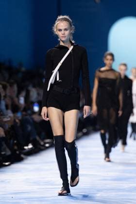 PFW - Dior Runway A model walks the runway during the Christian Dior Womenswear Spring-Summer 2025 show as part of Paris Fashion Week on September 24, 2024 in Paris, France. Photo by Laurent Zabulon ABACAPRESS.COM Paris France Copyright: xZabulonxLaurent ABACAx
