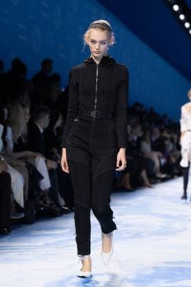PFW - Dior Runway A model walks the runway during the Christian Dior Womenswear Spring-Summer 2025 show as part of Paris Fashion Week on September 24, 2024 in Paris, France. Photo by Laurent Zabulon ABACAPRESS.COM Paris France Copyright: xZabulonxLaurent ABACAx