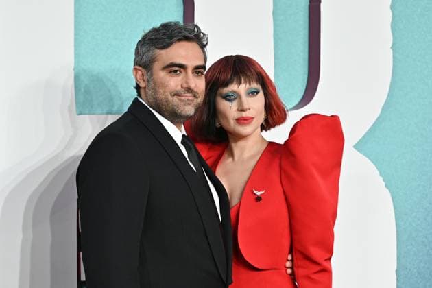 Michael Polansky and Lady Gaga attends ˜ Joker: Folie a Deux ˜ - UK Premiere at Cineworld Leicester Square in London, England. UK. Wednesday 25th September 2024 - Copyright: xJamesxWarrenx Joker_Folie_a_Deux_UK_Premiere35