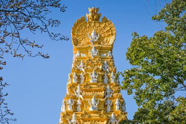 Sri Ganesha Hindu Temple, Hasenheide, Neukölln, Berlin, Germany