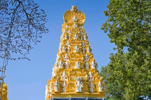 Sri Ganesha Hindu Temple, Hasenheide, Neukölln, Berlin, Germany