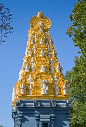 Sri Ganesha Hindu Temple, Hasenheide, Neukölln, Berlin, Germany