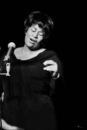 ELLA Fitzgerald Concert in the GDR ELLA Fitzgerald, American Jazz Singer, at their performance at Friedrichstadt Palace in East Berlin, GDR 1967 East Berlin Friedrichstadt Palace Berlin German Democratic Republic Copyright: TassiloxLeher LEH_91010000112 Nur redaktionelle Nutzung. Editorial usage only. EDITORIAL USE ONLY