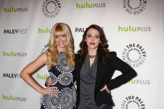 arrives at the 2 Broke Girls PaleyFEST Event LOS ANGELES - MAR 14: Beth Behrs, Kat Dennings arrives at the 2 Broke Girls PaleyFEST Event at the Saban Theater on March 14, 2013 in Los Angeles, CA Los Angeles CA USA EDITORIAL USE ONLY Copyright: xx KathyxHutchinsx khphotos461912