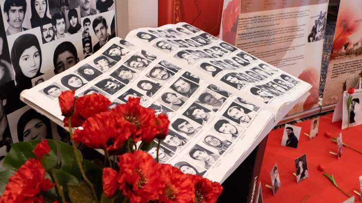 World Day Against the Death Penalty conference in Berlin, Germany - 10 Oct 2024 The pictures of the Iranian victims displayed in an exhibition during the Berlin Conference marking World Day Against the Death Penalty. A conference was held in Berlin to mark World Day Against the Death Penalty on October 10, 2024, drawing attention to the escalating wave of executions in Iran. Titled Iran: End to Executions, Call for Accountability for Atrocities, the event brought together distinguished speakers. Berlin Germany Copyright: xSiavoshxHosseinix xSOPAxImagesx Siavosh_Hosseini_Berlin_20241010_16