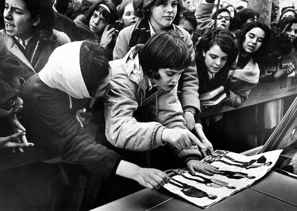 NEW YORK 01 01 1964 Beatles fans in New York New York USA x4120x  Copyright: xSvenxAsberg DN TTx BEATLES FANS NEW YORK