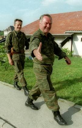 19930623 ARCHIVE Ratko Mladic, Serbian commander-in-chief during the Bosnian war, June 23, 1993 in Han Pijesak, Bosnia Mladic has been arrested by Serbian police HAN PIJESAK Bosnia Herzegovina x4x  Copyright: xTORBJÖRNxANDERSSONx xXPx xTTx RATKO MLADIC
