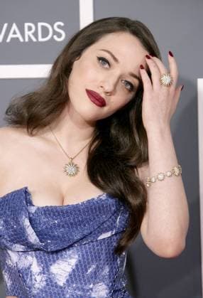 The 55th Annual GRAMMY Awards - Arrivals 10 February 2013 - Los Angeles, California - Kat Dennings. The 55th Annual GRAMMY Awards held at STAPLES Center. Photo Credit: AdMedia Los Angeles CA United States EDITORIAL USE ONLY  Copyright: xx AdMediax admphotos876062