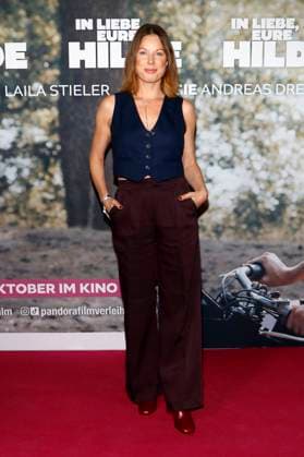 Sandrine Mittelstädt at the premiere of the movie In Liebe, Eure Hilde at the cinema in the Kulturbrauerei Berlin, 14 10 2024 Foto:xA.xBuggex xFuturexImagex hilde_4040