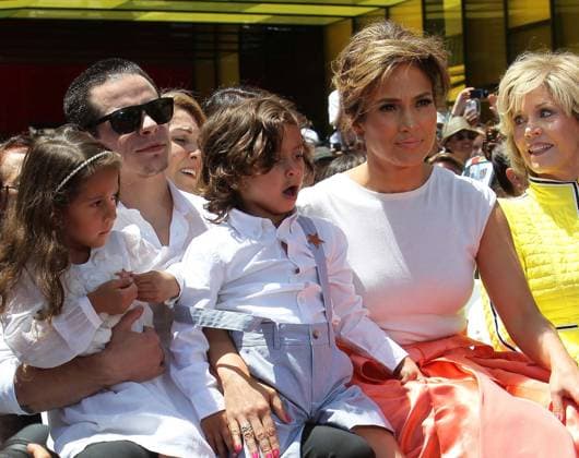 Jennifer Lopez Honored With 2,500th Star On The Hollywood Walk Of Fame 20 June 2013 - Hollywood, California - Casper Smart, Emme Lopez-Anthony, Max Lopez-Anthony, Jennifer Lopez, Jane Fonda. Ceremony honoring Jennifer Lopez with 2,500th Star on The Hollywood Walk Of Fame. Photo Credit: Kevan Brooks AdMedia Hollywood CA United States EDITORIAL USE ONLY  Copyright: xx KevanxBrooks AdMediax admphotos922853