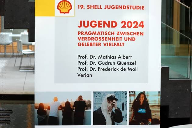 Germany, Berlin, Federal Press Conference, Topic 19 Shell Youth Study 2024