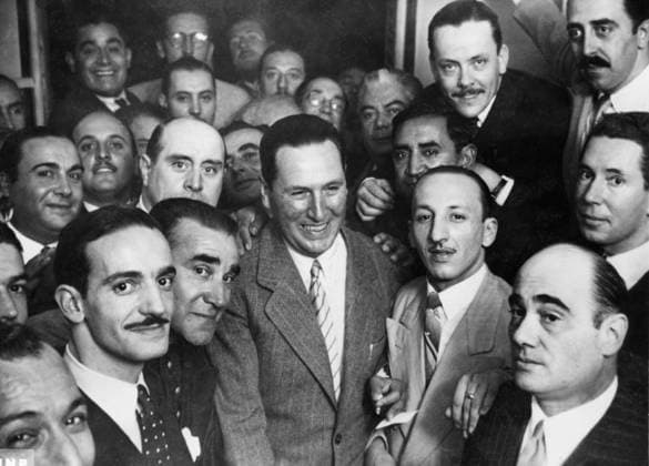Orig caption PERON VICTORIOUS Buenos  Copyright: xXxXxXx PERON WINS THE 1946 ELECTION