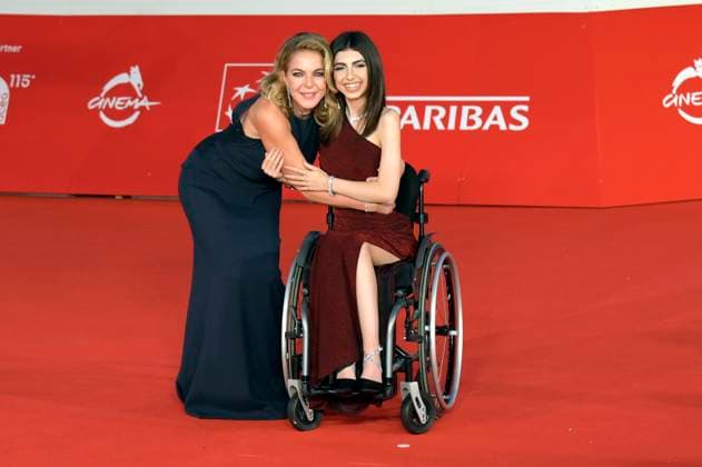 Claudia Gerini and Sara Ciafardoni at the premiere of the feature film U S Palmese at the 19 International Film Festival of Rome Festa del Cinema di Roma 2024 at the Auditorium Parco della Musica Rome, 17 10 2024 Foto:xA.xM.xTinghinox xFuturexImagex palmese_4035