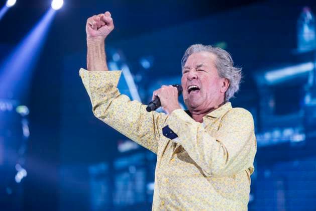 Deep Purple, concert at Max Schmeling Halle, Berlin, 19 10 2024 Ian Gillan, singer of Deep Purple live on 1 More Time Tour at Max Schmeling Halle, Berlin on 19 10 2024 Berlin Max Schmeling Halle Copyright: xx