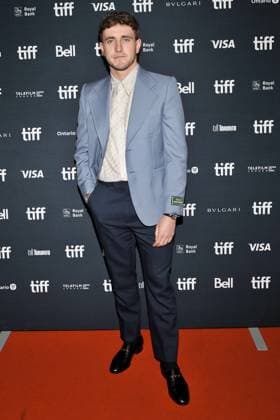 2022 Toronto International Film Festival - ÒAftersunÓ Premiere 12 September 2022 - Toronto, Ontario, Canada - Paul Mescal. 2022 Toronto International Film Festival - ÒAftersunÓ Premiere held at Princess of Wales Theatre. Photo Credit: Brent Perniac AdMedia Toronto Ontario Canada EDITORIAL USE ONLY  Copyright: xx BrentxPerniacx admphotostwo799841