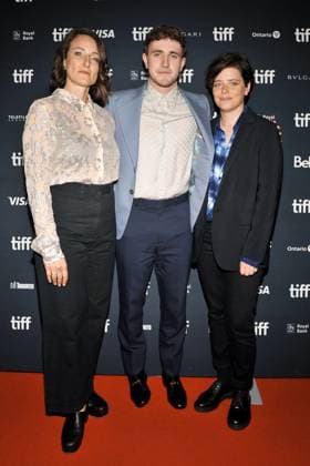 2022 Toronto International Film Festival - ÒAftersunÓ Premiere 12 September 2022 - Toronto, Ontario, Canada - Adele Romanski, Paul Mescal, Charlotte Wells. 2022 Toronto International Film Festival - ÒAftersunÓ Premiere held at Princess of Wales Theatre. Photo Credit: Brent Perniac AdMedia Toronto Ontario Canada EDITORIAL USE ONLY  Copyright: xx BrentxPerniacx admphotostwo799869